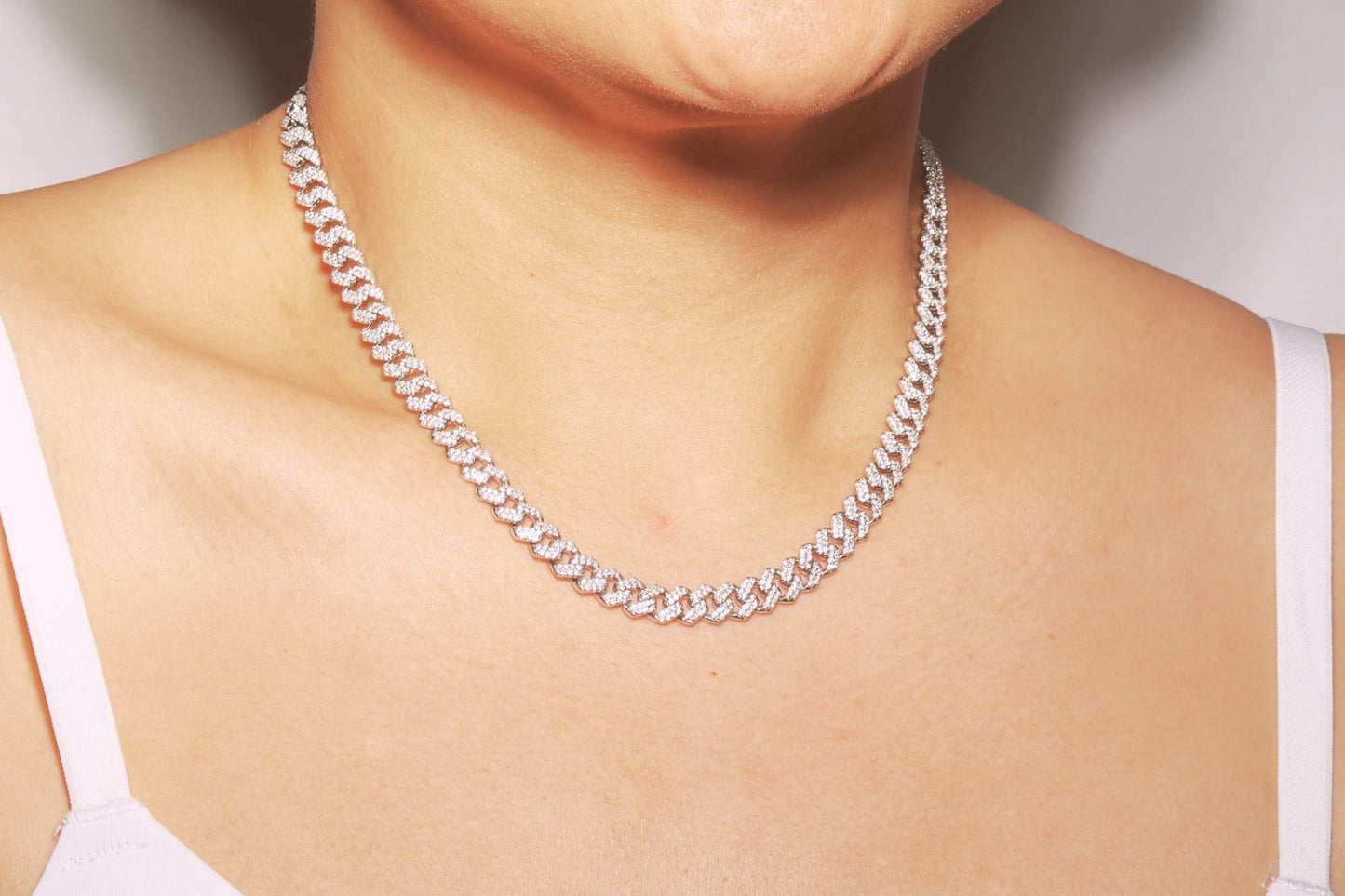 Iced Out Cuban Link Chain - 9.5mm