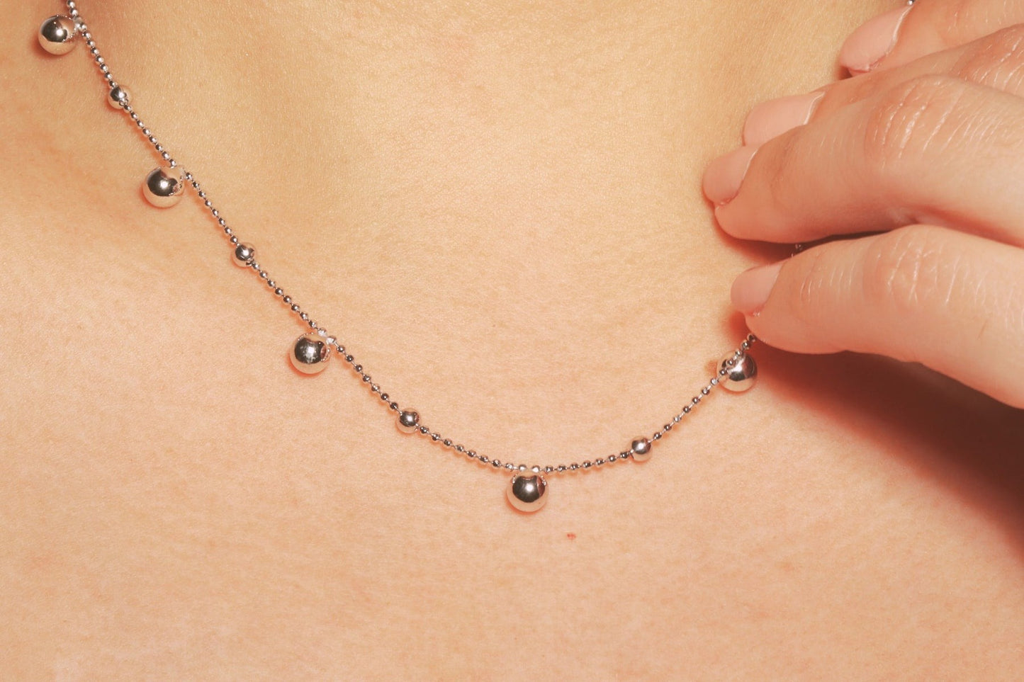 Bead & Ball Necklace