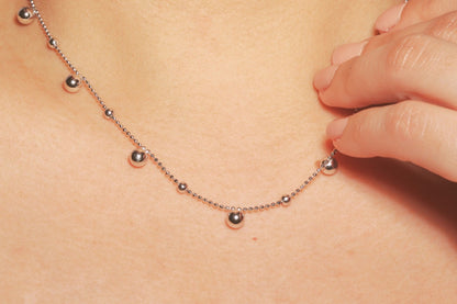 Bead & Ball Necklace
