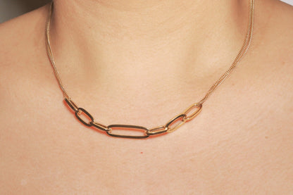 Cuban Paperclip Chain Necklace