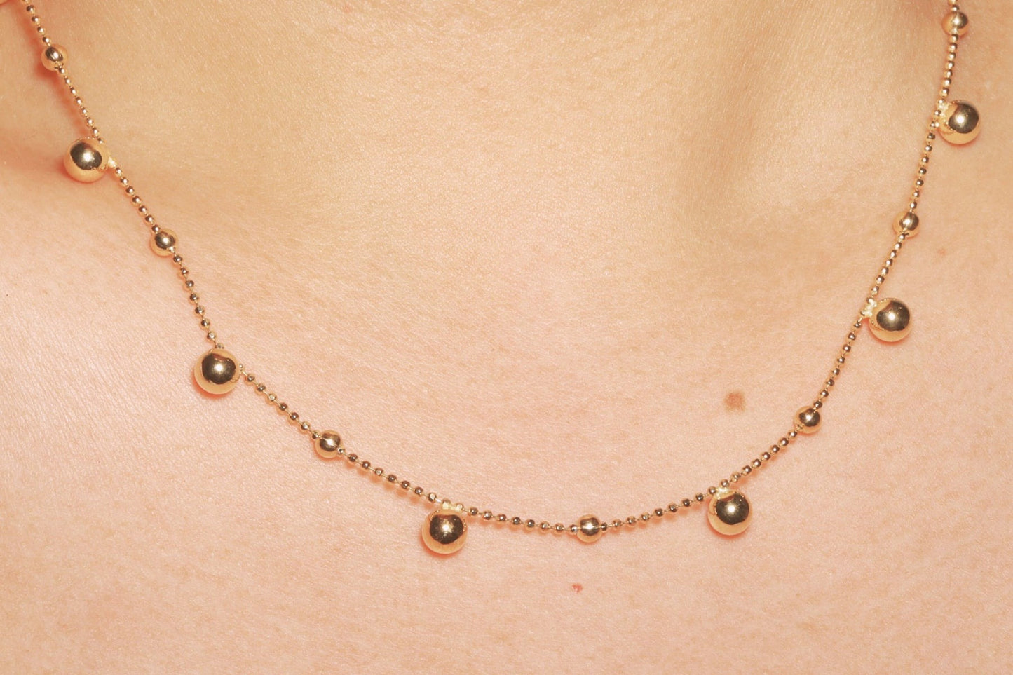 Bead & Ball Necklace