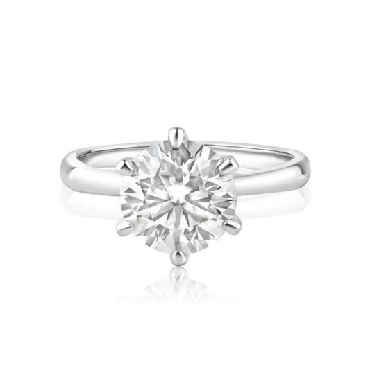 3 Carat Moissanite Ring