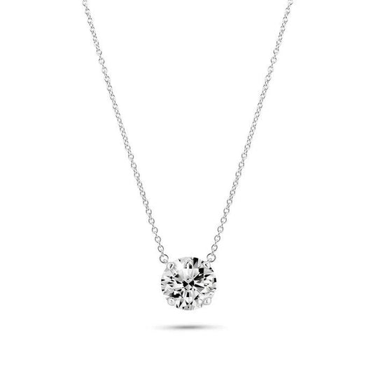 Solitaire Moissanite Necklace