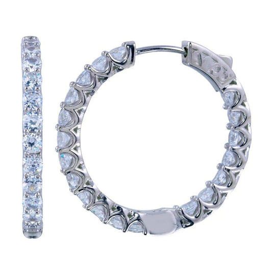 Inside Out Eternity Hoops