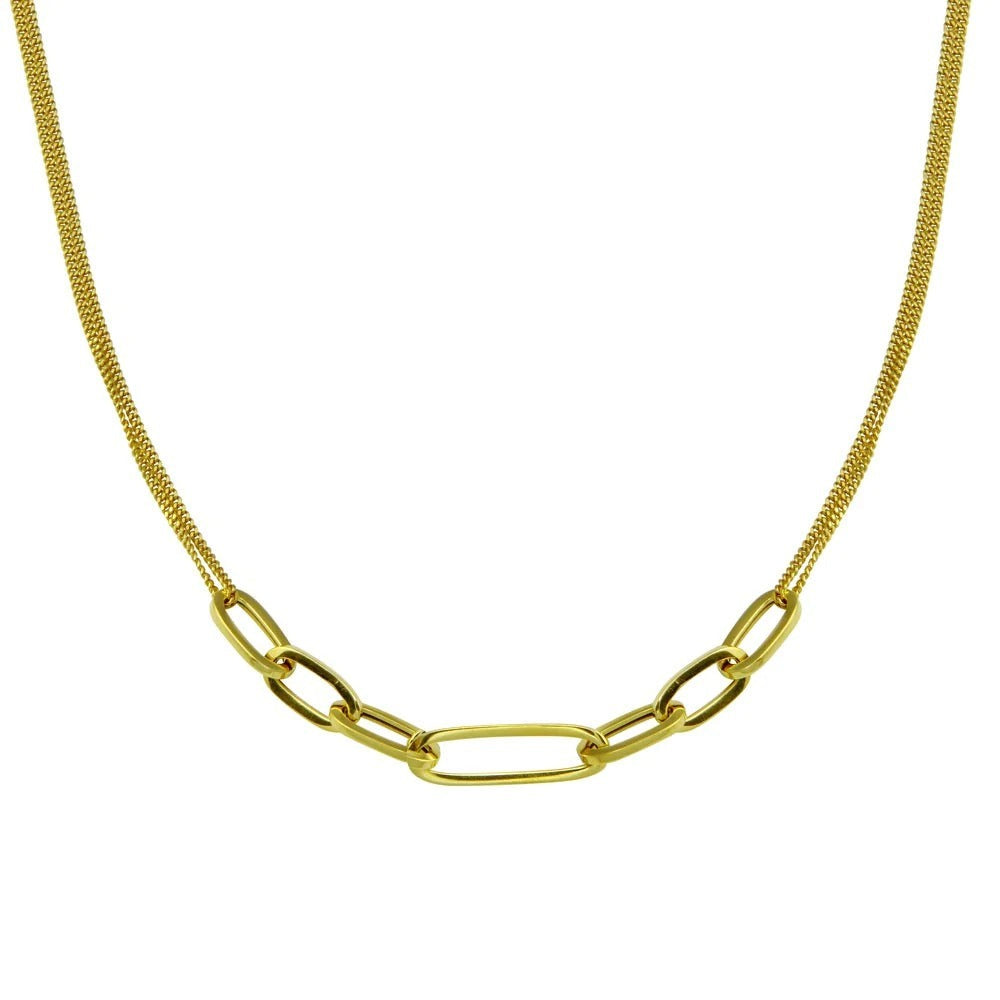 Cuban Paperclip Chain Necklace